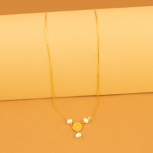 Colier cu Perle - Aur 585 (2.80g)